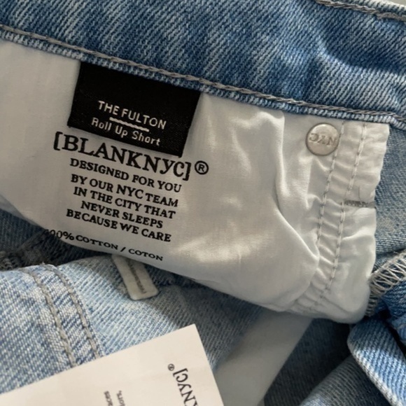 Blanknyc Denim Jean High Rise  Cutoff Shorts - Picture 6 of 7